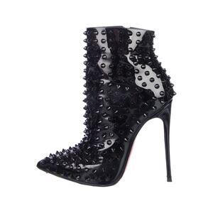 ❤️Christian Louboutin Spike Patent Leather Boots❤️